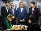  افتتاحیه رقابتهای شطرنج قهرمانی بانوان جهان با حضور مهندس صدوقی مدیرعامل همراه اول