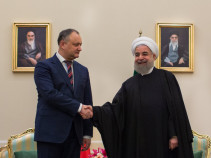 دیدار رییس‌جمهور مولداوی با دکتر حسن روحانی